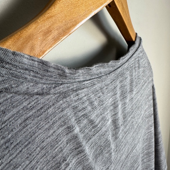 SAXX Men's Performance Short Sleeve T-Shirt Marled Gray Large Athleisure Casual - Picture 7 of 11